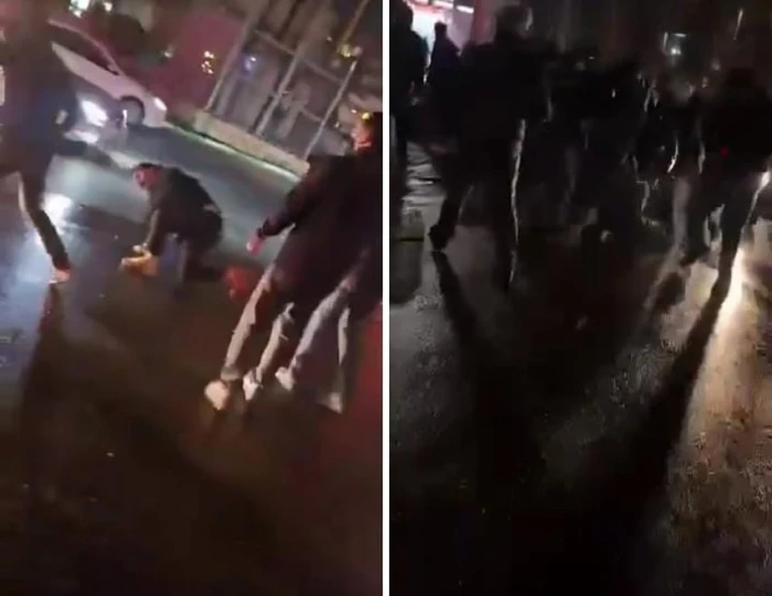 بالفيديو.. متظاهرون إيرانيون ينتزعون سلاح «شرطي» في مدينة كرج الإيرانية