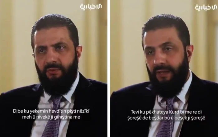 بالفيديو.. الحكومة السورية تعرض لقاء الرئيس أحمد الشرع مع قناة “شمس” بعد امتناع القناة عن بثه