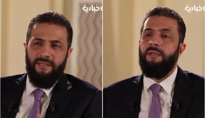 بالفيديو: الشرع: "أنا لا أهدد.. أنا رجل عشت أكثر من نصف حياتي في الحرب.. التهديد للضعفاء"