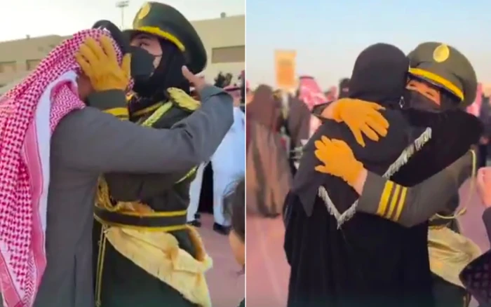 بالفيديو: لحظة احتفال المجندات بتخرجهن من دورة الفرد الأساسي للكادر النسائي بمعهد الجوازات بالرياض