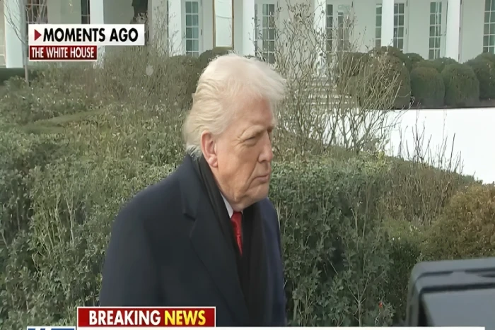 ‏بالفيديو.. مراسلة لترامب : هل أقنعك مسؤولون عرب  بعدم توجيه ضربة لإيران؟…الرئيس الأمريكي يرد