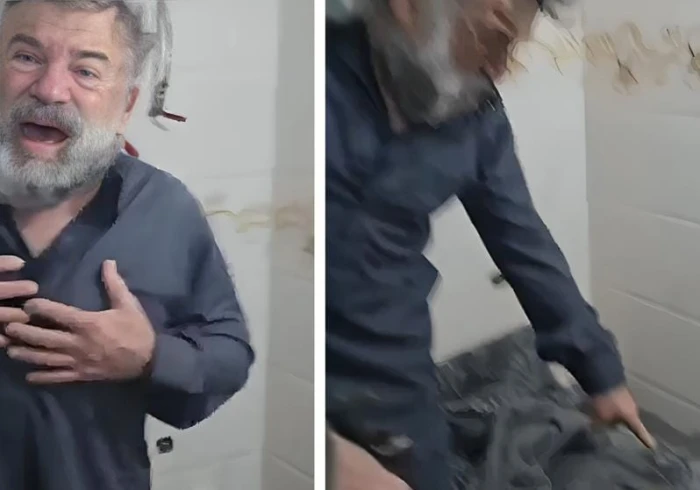 بالفيديو.. لحظة تحرير منتج مسلسل باب الحارة محمد قبنض من الاختطاف في ريف دمشق