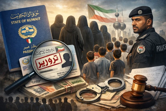 6 زوجات و44 ابناً و1200 تابع.. تفاصيل أغرب قضية تزوير جنسية في الكويت
