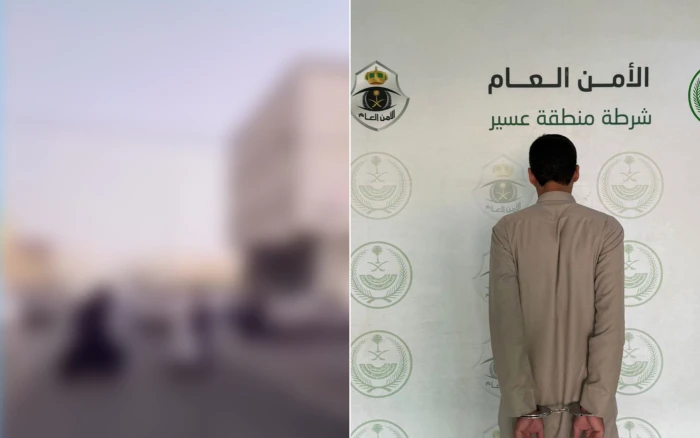 بالفيديو .. بيان أمني بشأن القبض على شخص ظهر في محتوى مرئي يتشاجر مع امرأتين في مكان عام