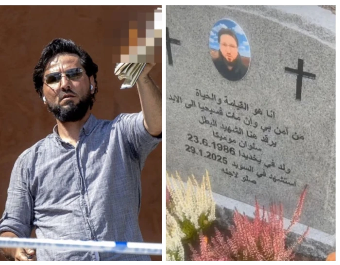 إخفاء موقع قبر "سلوان موميكا" الذي كان يستفز المسلمين بحرق القرآن.. والكشف عن السبب!