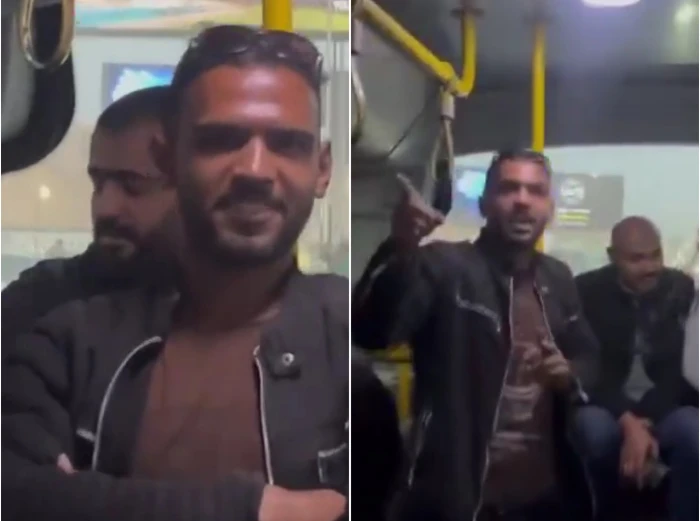 «أنا نازلة عريانة أو برقص؟».. بالفيديو: مشادة بين فتاة مصرية وشاب اتهمته بالتحرش بها داخل باص