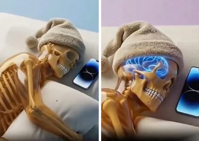 بالفيديو.. ماذا يحدث للجسم إذا نام الشخص والهاتف بجانب رأسه؟