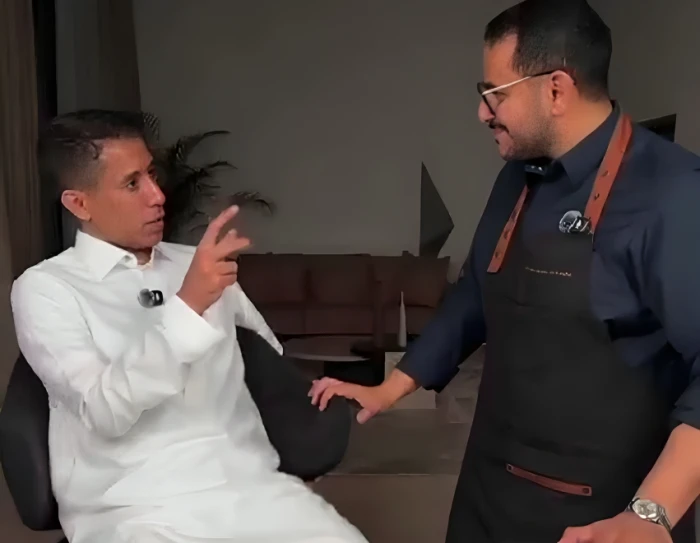 بالفيديو.. بتال القوس يكشف اسمه بالكامل وأصوله القبلية