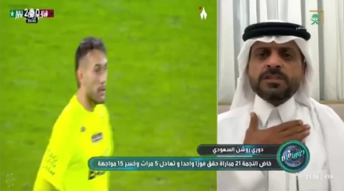 بالفيديو.. ناقد رياضي يهاجم حارس الخلود بعد تصرّفه تجاه حامل الكرات: لا أتمنى أن أحلل أو أشاهد دوريًا يكون فيه هذا الحارس