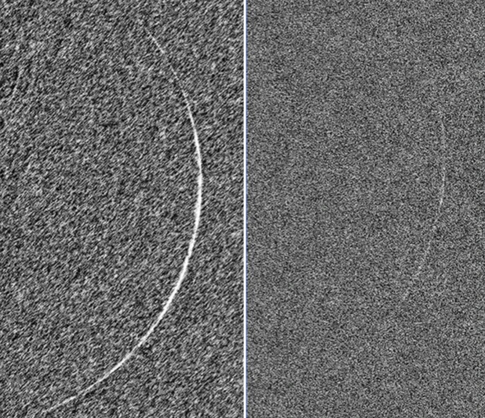 أول صورة ‏لهلال رمضان صباح اليوم الأربعاء من أبوظبي