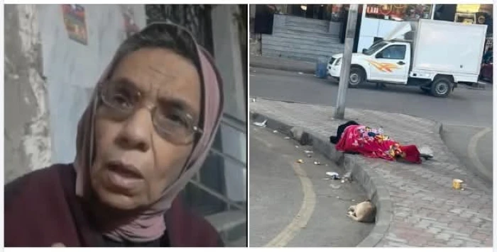 صور.. “عالمة ذرة” تبيت على الأرصفة في الشوارع وتثير الجدل في مصر