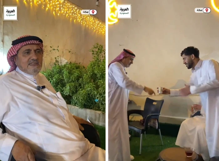 يتحدث أكثر من لغة.. بالفيديو: مهندس متقاعد يستضيف الزوار والمعتمرين في مركازه بمكة منذ أكثر من 50 عاماً