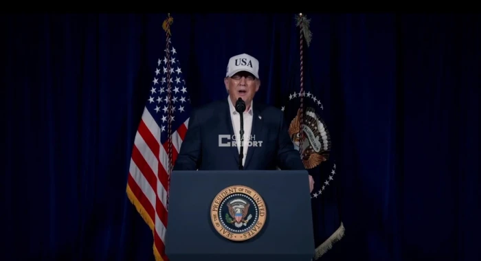 بالفيديو.. ترامب: النظام الإيراني مجموعة شريرة من أناس قساة وفظيعين للغاية