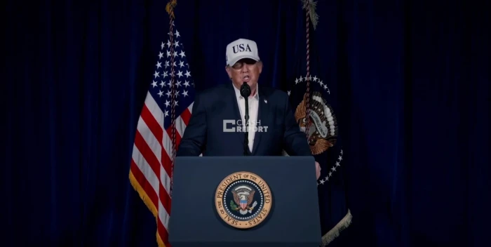 "ترامب" يكشف عن أهداف أمريكا من ضرب إيران.. ويوجه رسالة للشعب الإيراني!