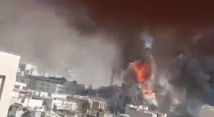 بالفيديو: انفجارات ضخمة وسط العاصمة الإيرانية  طهران تخلف دمارا شاملا في البنية التحتية