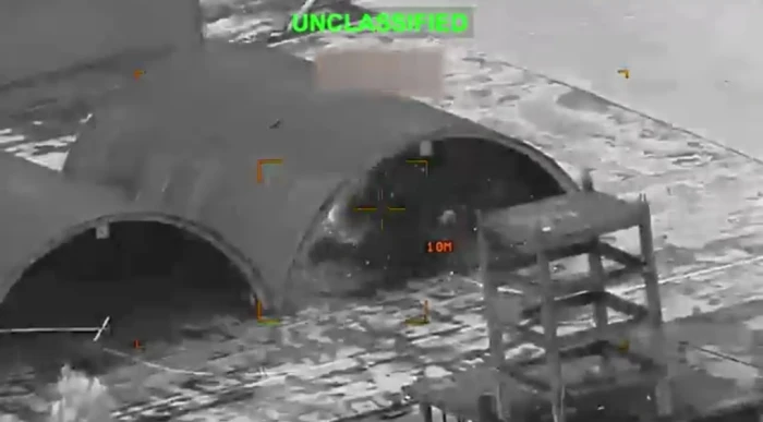 بالفيديو.. القيادة المركزية الأمريكية تنشر مقطع  لاستهداف وتدمير عدد من الطائرات الإيرانية