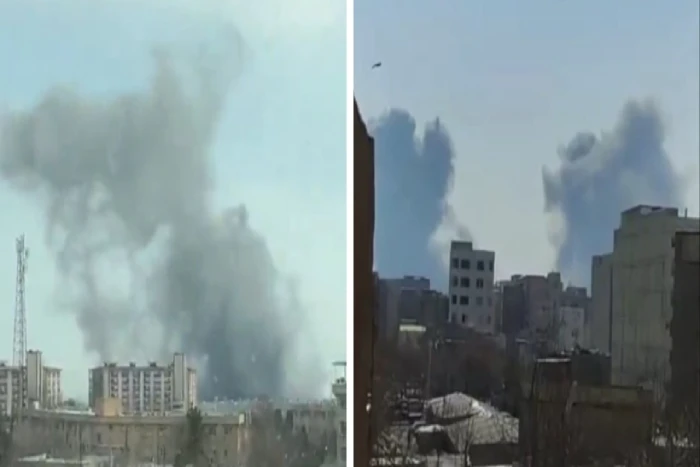 فيديو .. إسرائيل تبدأ شن ضربات واسعة على طهران وأصفهان وجنوب إيران