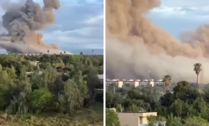 بالفيديو.. قصف مدمر يستهدف لواء المدرع 292 في القنيطرة بالأحواز