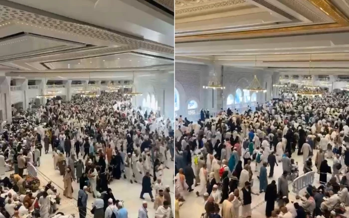 بالفيديو: مراسل المرصد يوثق امتلاء صحن الطواف الدور الثاني  بالمعتمرين في المسجد الحرام ليلة 25 من رمضان