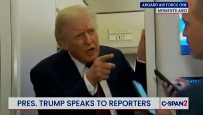 "اصمت أنت شخص بغيض للغاية".. بالفيديو: ترامب يهاجم صحفياً بعد سؤاله عن سبب إرسال قوات إلى الشرق الأوسط