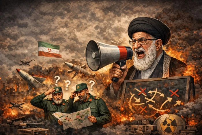 تقرير: إيران "ظاهرة صوتية" لا تملك إستراتيجية واضحة للحرب…تصريحات متضاربة وقرارات مرتبكة