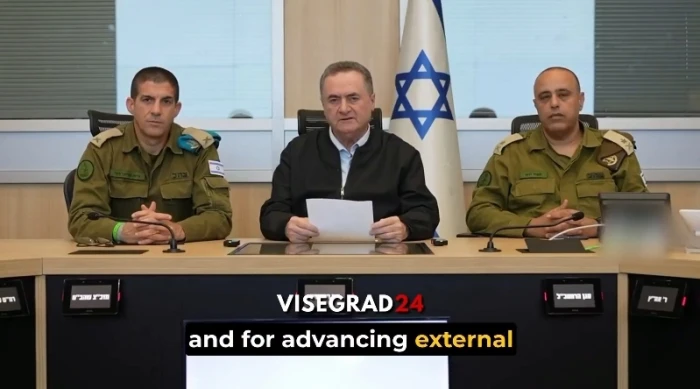 بالفيديو: لحظة إعلان وزير الدفاع الإسرائيلي نجاح عملية اغتيال وزير المخابرات الإيراني