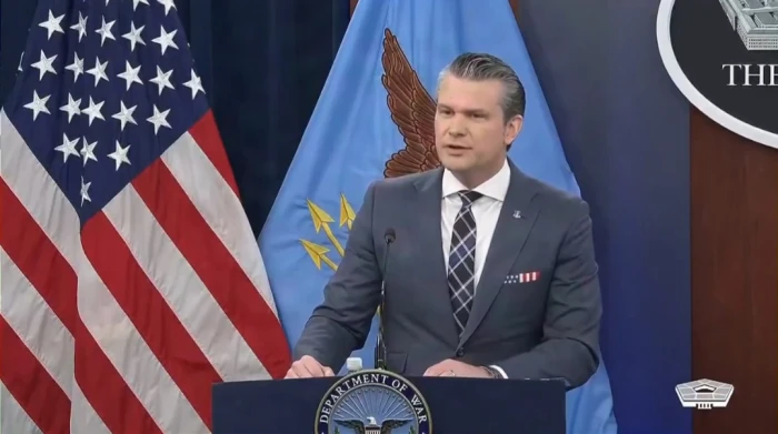 بالفيديو.. وزير الدفاع الأمريكي: آخر وظيفة يتمنّاها أي شخص في العالم الآن هو أن يكون قائدًا كبيرًا في الحرس الثوري الإيراني