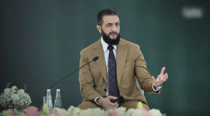 ‏الرئيس  السورى أحمد الشرع يعلن  زيادة في الرواتب  لكل الموظفين بنسبة 50 بالمئة