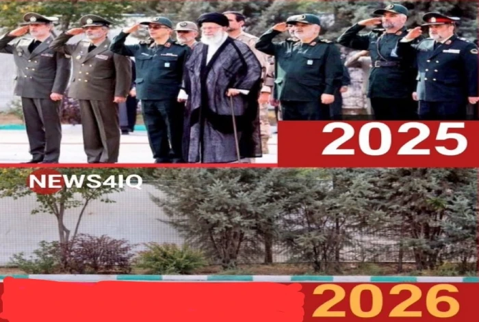 من استعراض القوة إلى الغياب الصامت… صورة واحدة تختصر تحوّل إيران في عام واحد!