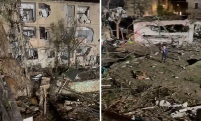 بالفيديو.. دمار واسع في عراد بإسرائيل إثر سقوط صاروخ إيراني وسقوط قتلى وعشرات المصابين