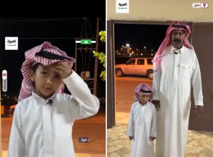 بالفيديو.. أول ظهور للطفل الذي سقط في حفرة مياه بحائل.. وشقيقه يروي التفاصيل