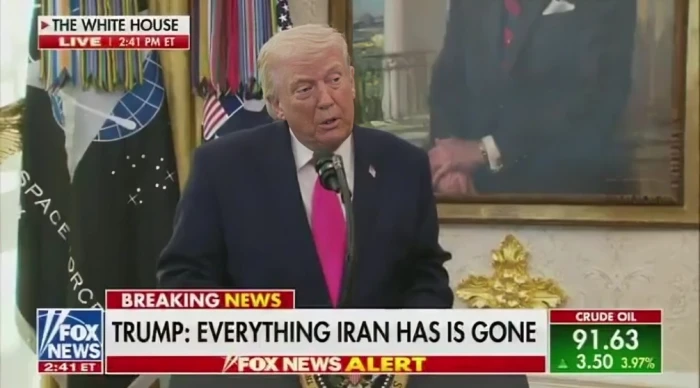 بالفيديو.. ترامب : السعودية كانت ممتازة وكذلك الإمارات و قطر مذهلة تعرضت لضربة سيئة جدًا إنهم أقوياء