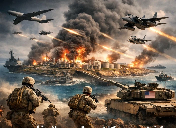 قوات برية ترافقها موجة قصف قوية للسيطرة على جزيرة " خارك".. موقع "أكسيوس" الاستخباراتي يكشف تفاصيل خطة البنتاغون لتوجيه ضربة قاسمة لإيران