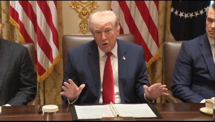 نذهب  و علينا إخماد حريق كبير  .. بالفيديو.. ترامب يعلن غدا باتخاذ سلسلة من الإجراءات ضد إيران