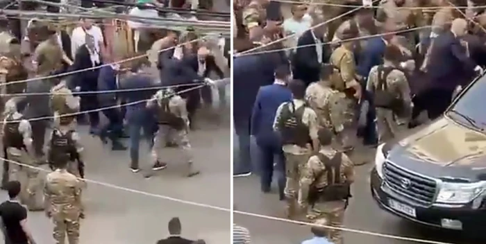 "المرصد" تكشف حقيقة الفيديو المتداول لسحل السفير الإيراني في بيروت من قبل قوات الأمن