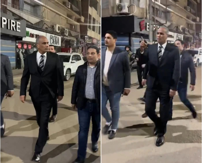 ترافقه قوة عسكرية مدججة بالأسلحة .. بالفيديو: محافظ كفر الشيخ في جولة لمتابعة قرار غلق المحال التجارية في مصر  الساعة التاسعة مساءً