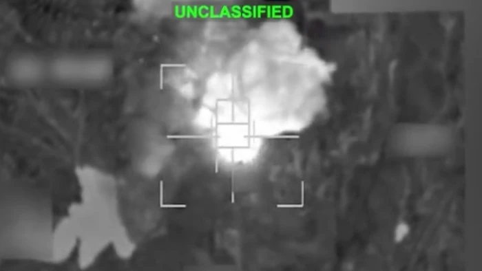 القيادة المركزية الأميركية تنشر فيديو لاستهداف مواقع عسكرية إيرانية تحت الأرض