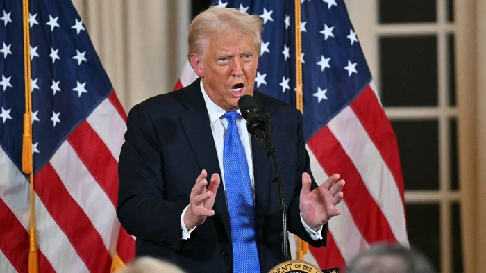 تصريحات جديدة من ترامب لفوكس نيوز:  الإيرانيون يتفاوضون حاليا وهناك فرصة جيدة للتوصل إلى اتفاق معهم بحلول الغد