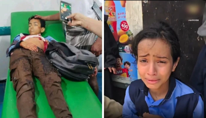 بالفيديو.. طفلة يمنية تروي تفاصيل مقتل شقيقها برصاص قناص حوثي أثناء عودتهما من المدرسة