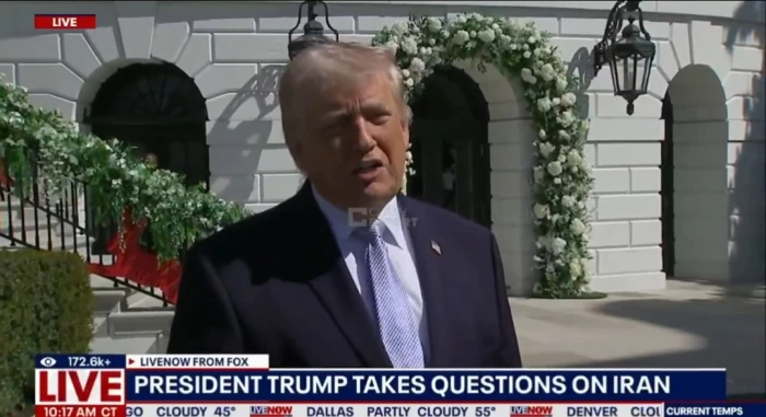 "أنا مستاء للغاية من فئة معينة وسيدفعون ثمنًا باهظًا".. بالفيديو: ترامب يكشف عن إرسال أمريكا أسلحة للشعب الإيراني ويوضح مصيرها