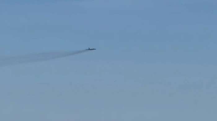 بالفيديو: لحظة إقلاع قاذفة القنابل الأمريكية B-52 من أحد القواعد البريطانية