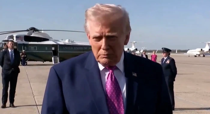 فيديو..مراسل لترامب: هل ستسمح لإيران بفرض رسوم على مضيق هرمز؟… الرئيس الأمريكي يرد