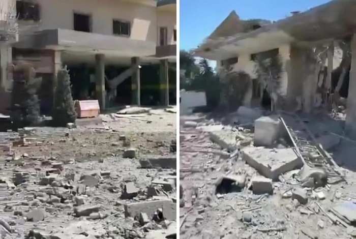 بالفيديو.. آثار الدمار في «بلدة عبا» جنوب لبنان بسبب  الضربات الإسرائيلية