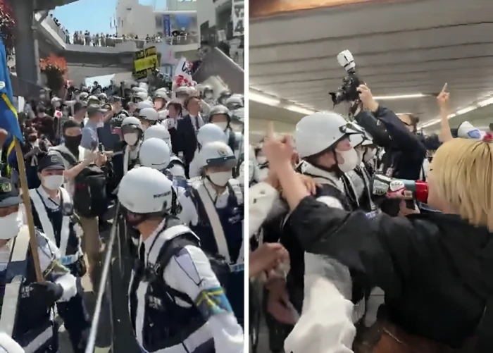 بالفيديو.. مظاهرة حاشدة في اليابان رفضًا لبناء مسجد