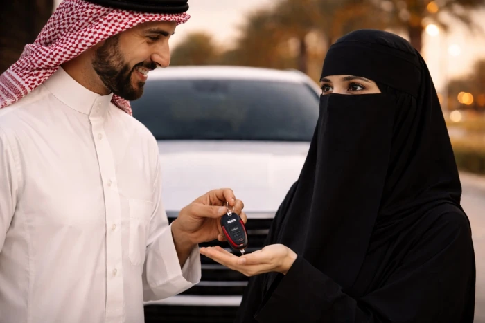 قصة فتاة استنزفها خطيبها مالياً وحصل منها على سيارة قيمتها 300 ألف ريال.. وبعد إهدائه السيارة كانت المفاجأة !