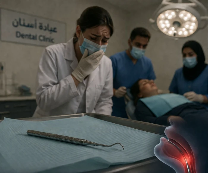 قصة وفاة امرأة في مستوصف خاص ببريدة بعد ابتلاعها أداة طبية سقطت من يد طبيبة أسنان