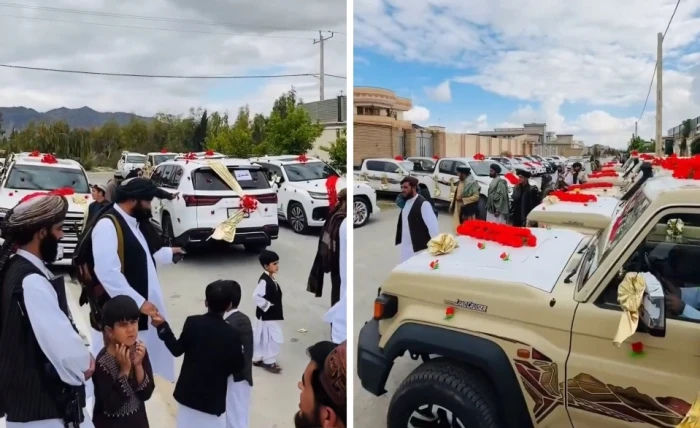 بالفيديو: زفاف أفغاني يتحول إلى عرض سيارات فارهة يثير الجدل