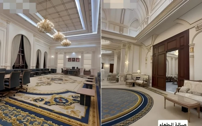 على مساحة 170 ألف متر.. فيديو يستعرض تصميم قصر رجل الأعمال عبدالله العسكر في الخرج