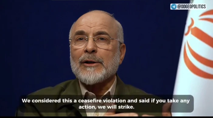 بالفيديو.. رئيس البرلمان الإيراني  يكشف تفاصيل مواجهة بحرية مع سفينة أمريكية في مضيق هرمز ويزعم  إجبارها على المغادرة خلال 15 دقيقة