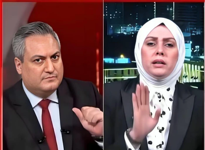«اخفضوا الصوت لا أريد أن أسمع باقي إجابتها».. بالفيديو.. مشادة بين «مذيع العربية» وقيادية بالحشد الشعبي العراقي.. والأخيرة تنسحب على الهواء
